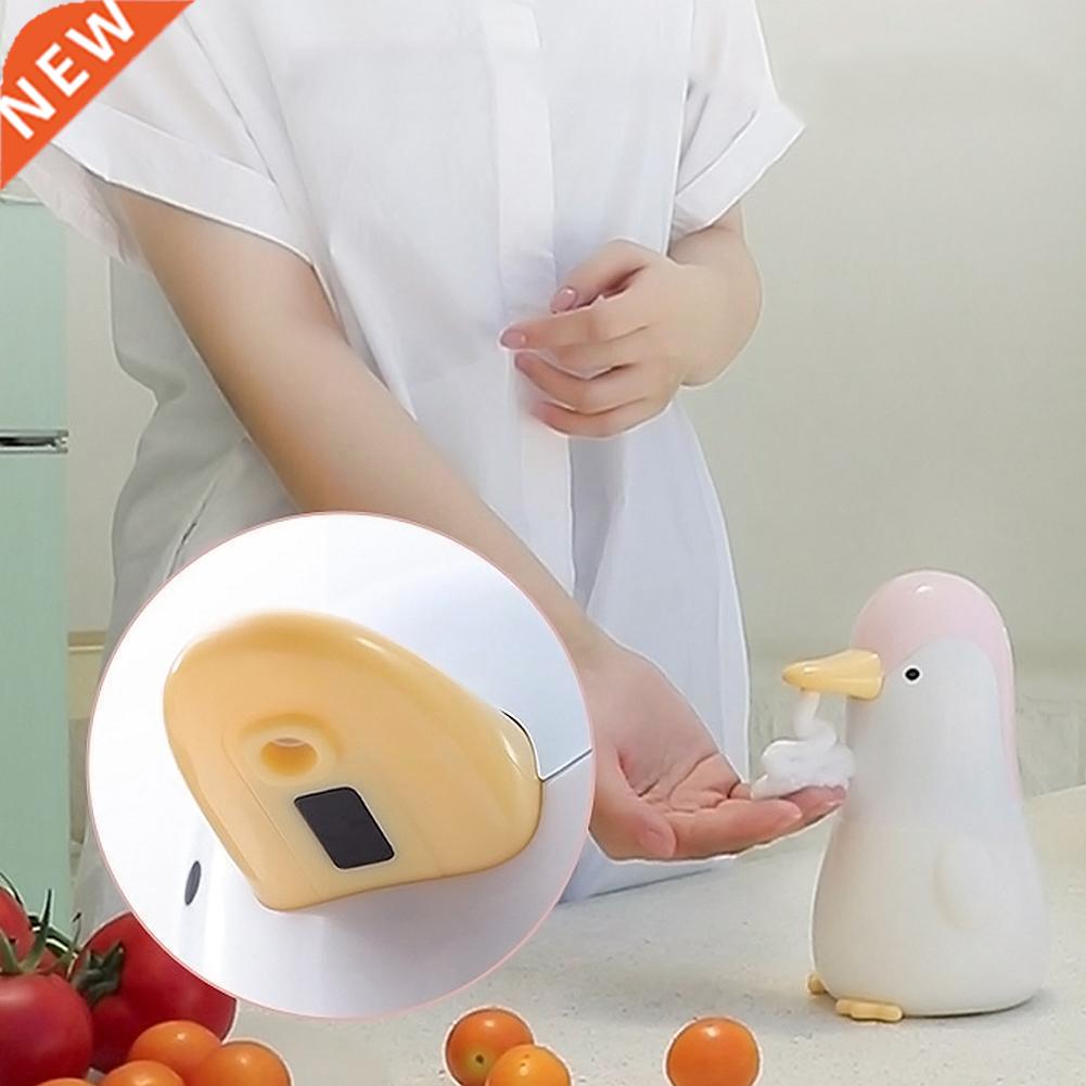 cute penguin automatic soap dispenser touchless induction