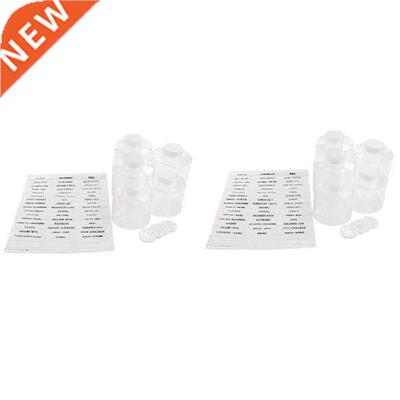 Quality 12Pcs/Set Spice Jar Pepper Shaker Box Spice Tower