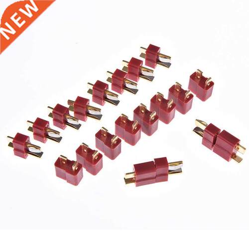 10 Pair RC Li-Po Car Plane Deans Ultra Plug T ale+Feale Co