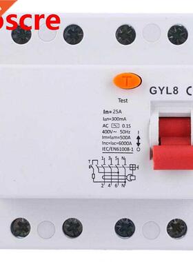 GYL8 Circuit Breaker Automatic Smart Protection Switch 4P AC