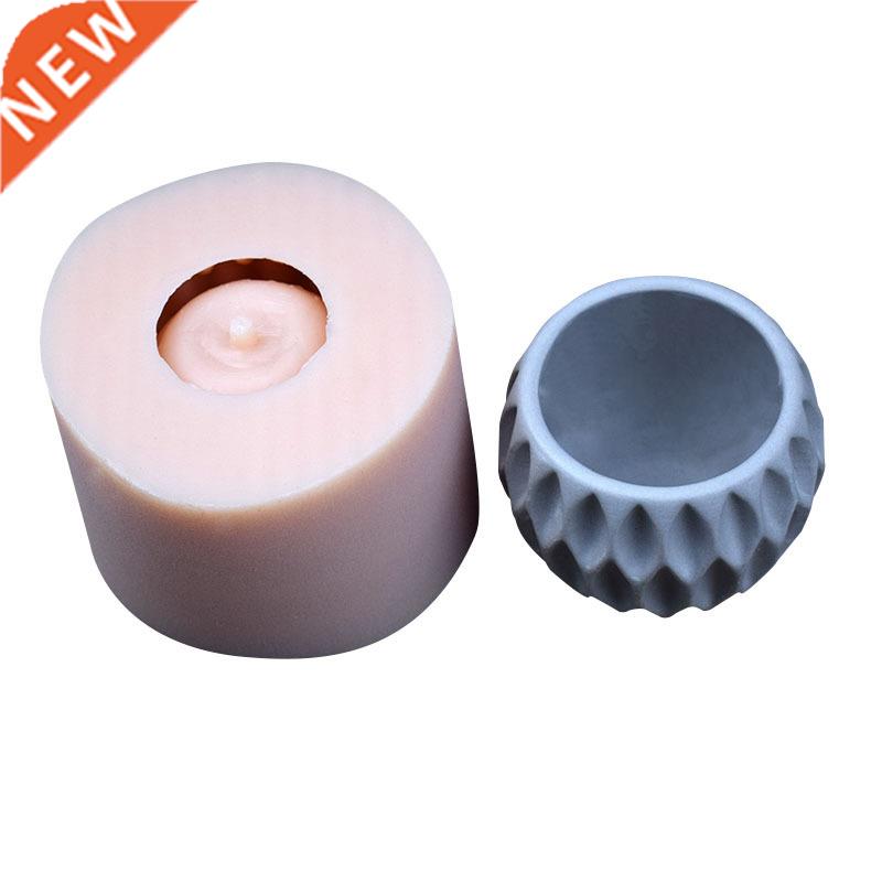 9*7.6cm D Concrete Planter Cactus Cement Silicone Mold