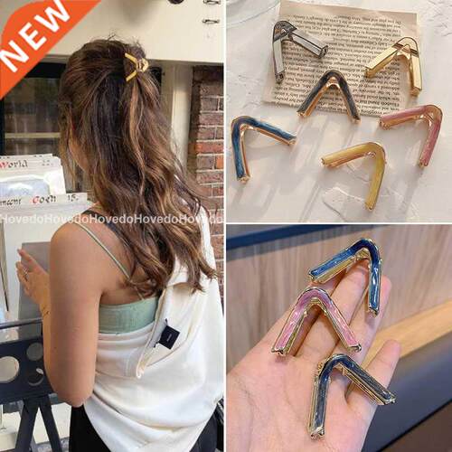 Chic V Shape Claw Clip Women Hair Clip Geometric Hair Clips