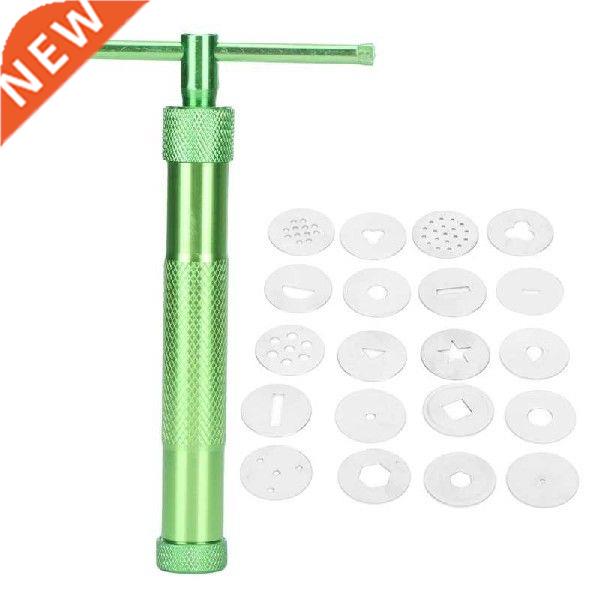Clay Extruder Stainless Steel Rotating Squeezer Kit for
