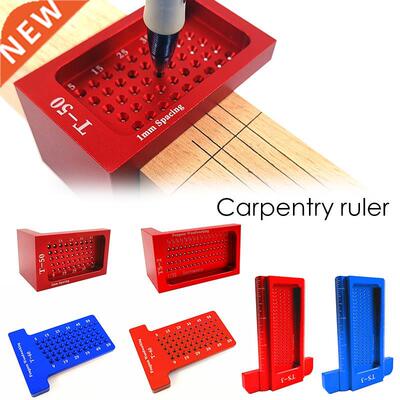 Aluminum Alloy T Type Woodworking Punching Scriber Hole Scri