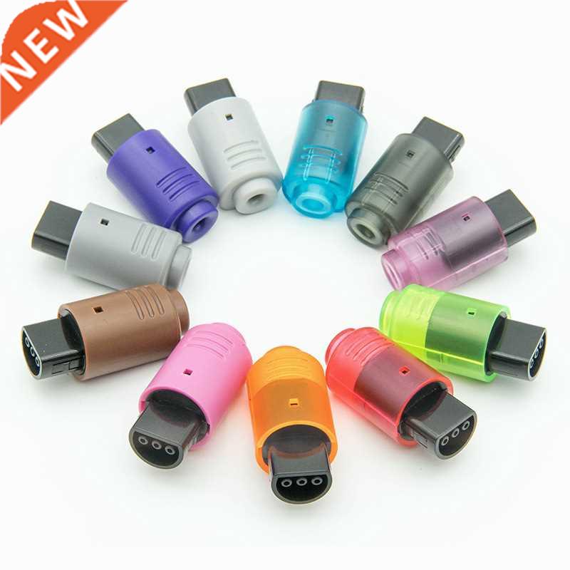 10 pcs a lot Colorful 3 Pin male Connector Socket Jack Repla