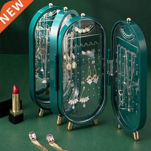 Jewelry Storage Box Household Earrings Necklace Display Stan