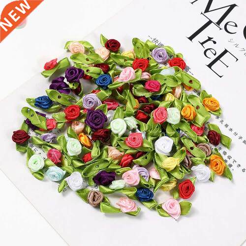 50Pcs/Lot 2CM Slk Bow-Knot Mn Rosette For Home Weddng Pa