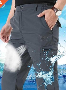 Cargo Waterproof Pants Men's Breathable Quick Dry Tactical T