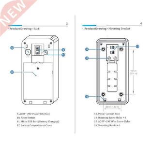 Visual Doorbell WiFi Wireless Smart Door Bell Phone Remote