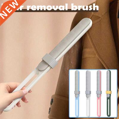 Portable Manual Lint Remover Brush Two-side Anti-static