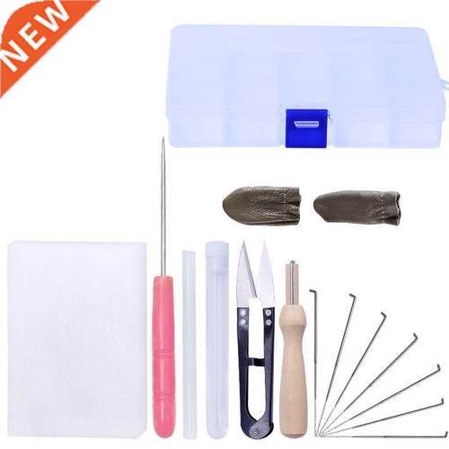 15Pcs Needle Felting Kit Wool Needle Felting Needle Felting