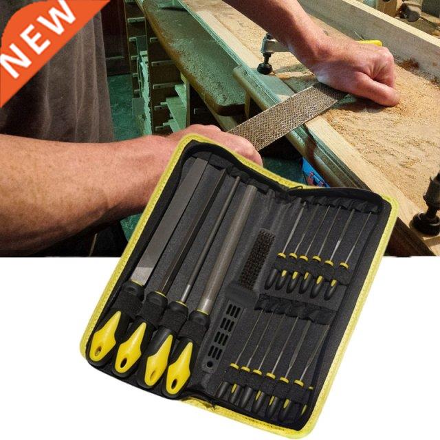 18pcs Needle File Set Flat Semicircular Triangle Round File