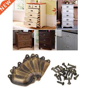 Set of 10pcs Antque Cupboard Cabnet Cup Furnture Dresser