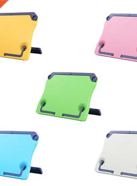 Portable Bookend Stand Frame Reading Book Stands Recipe Shel