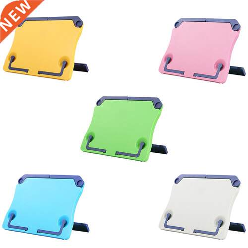 Portable Bookend Stand Frame Reading Book Stands Recipe Shel