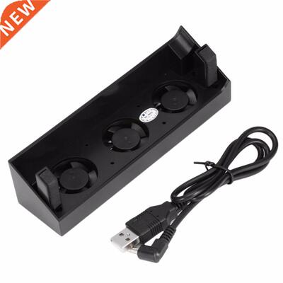 Cooling Fan 3 Coolers Exhauster Coolingpad Temperature Contr