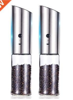 2Pack USB Rechargeable Electric Salt And Pepper Grinder