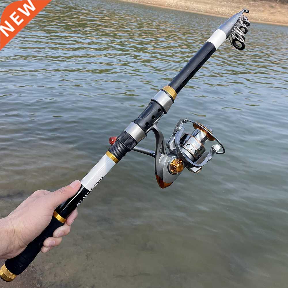 2.1m 2.4m 2.7m 3.0m 3.6m Carbon Fiber Telescopic Fishing Rod