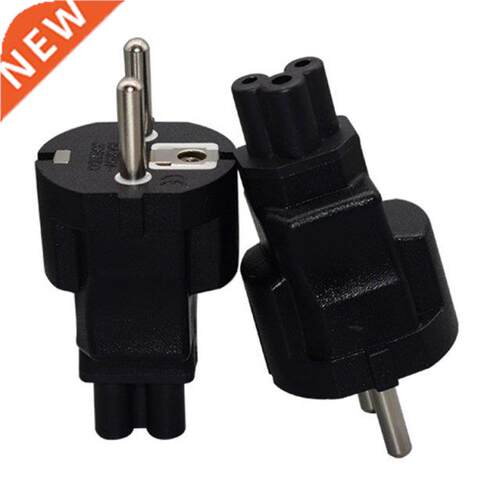 1 PC EU Mains Power Cable Adapter EU PLug To IEC20 C5 Adapt