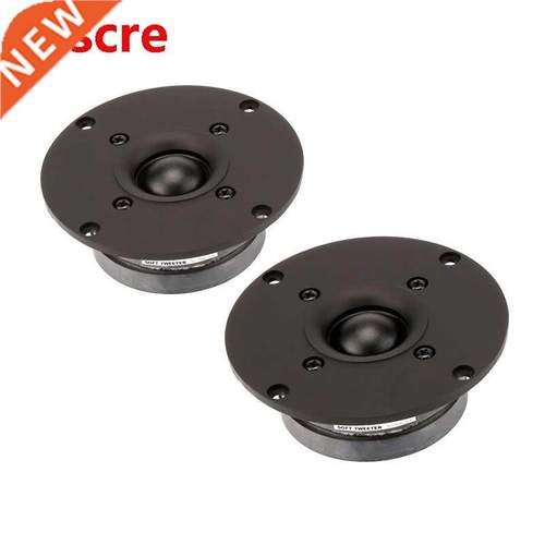 2PCS 60W 89db 8ohm Tweeter HiFi Double-Magnet Silk Film Dome