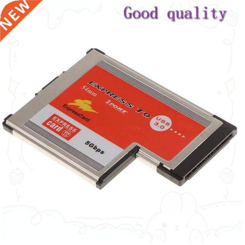 2 Dual Port USB0 Express Card ExpressCard 5mm ASM102 for