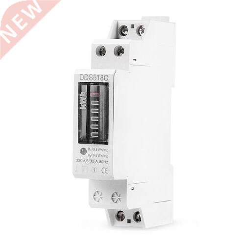 5-32A 220V AC 50Hz Household Rail Single Phase Digital