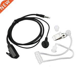Portable Surveillance Security Clear Iron Clip Spiral Tube C
