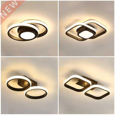 LED Ceiling Lamp for Corridor Balcony Black&white 20W 22