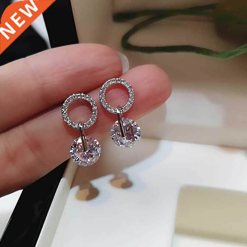 huitan korean ptysu style brilliant cubic zirconia women d