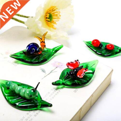 Mini Insect Ornent Green Le utterfly Snail Miniature Fi