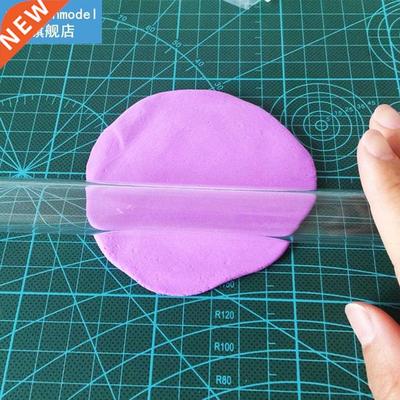 2 Pieces Polymer Clay Crafts Acrylic Roller Hollow Rolling C