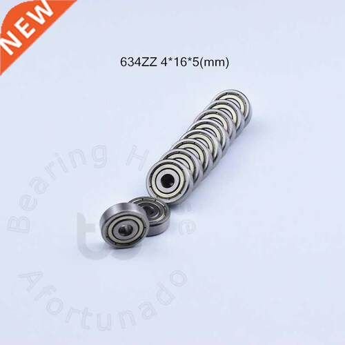 10pcs 634ZZ 4*16*5(mm) free shipping chrome steel Metal Sea