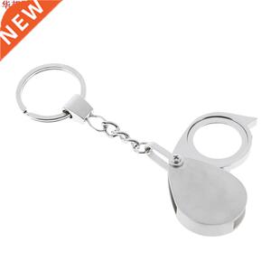 Loupe lentille avec porte-clés Loupe poche pliante 10