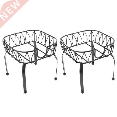 Metal Iron Drink Dispenser Stand Basket Party Juice Tea
