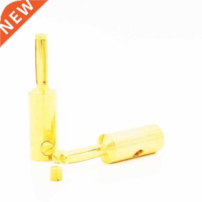 8pieces Hight Quality 24K Gold plated Speaker Cable Banana P