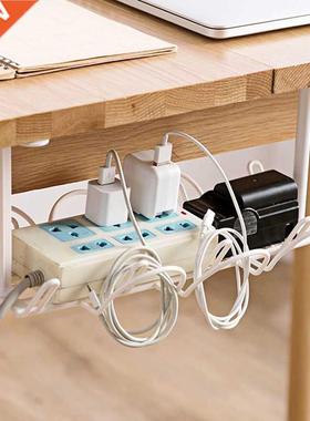 Home Living Room Storage Rack Under Desk Cable Management