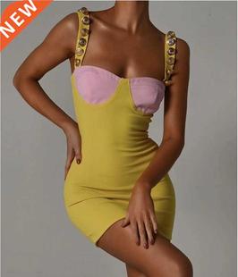 Backless Mini Dresses for Women Se Party Bodycon Dress