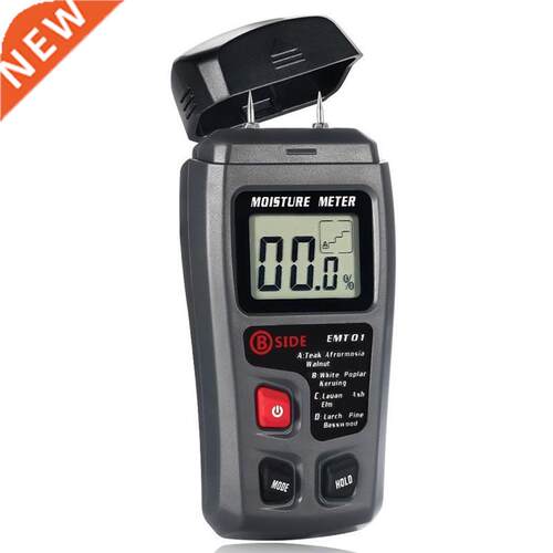 New Digital Moisture Meter Pin Type Dampness Meter Wood Humi