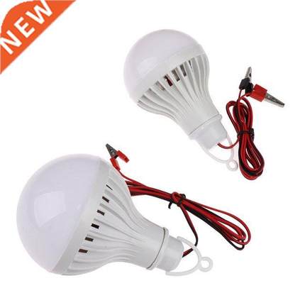 12v LED Lamp Portable Led Bulb 9W 12W Outdoor Camp Tent Nigh