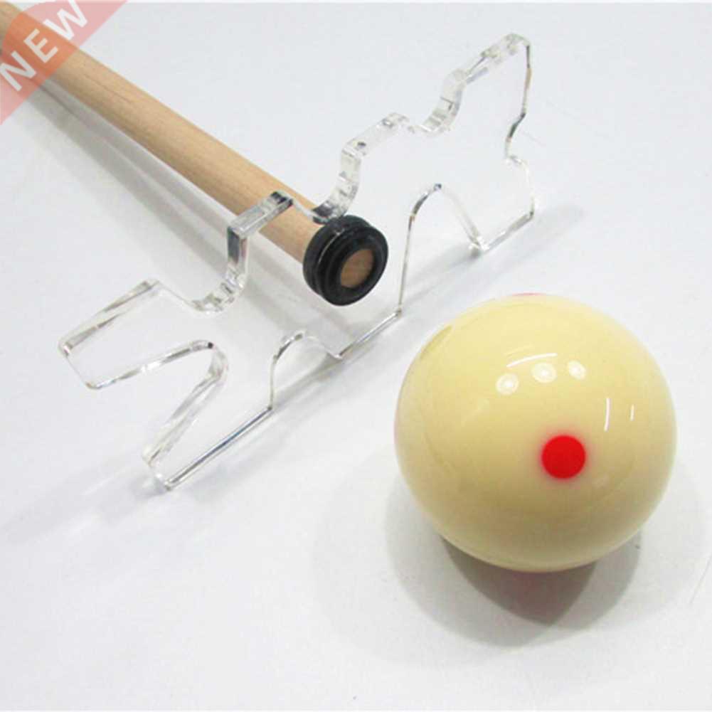 1pcs Acrylic Snooker Billiards Pool Cue Rack Bridge Head