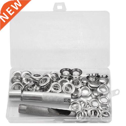 100Pcs Punch Grommets And Tarpaulin Awning Tent Tarp Repair