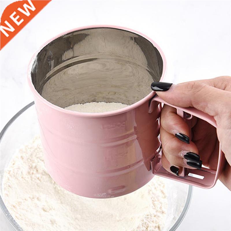 Handheld Stainless Steel Flour Sieve Powder Sifters Hand-Sie