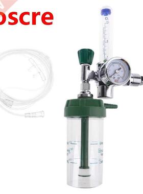Oxygen Inhaler Regulator Pressure Flowmeter Outlet Male Thre