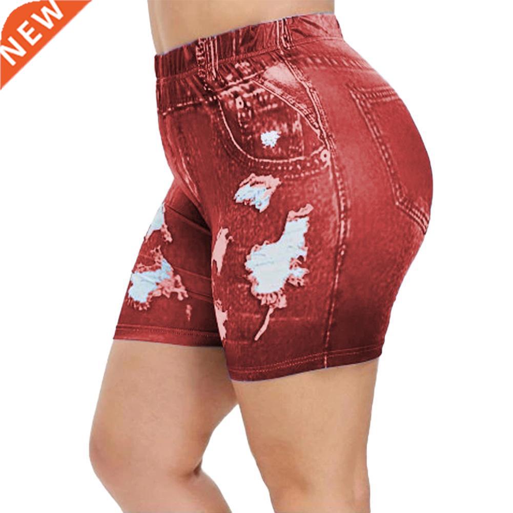 2021 Summer New Cycling Shorts Women Fashion Shorts High Wa