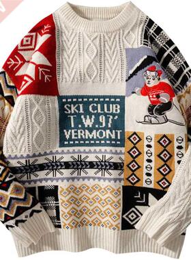 Ugly Men Sweater Fashion Spring Sreetwear Casual Gengar Clot