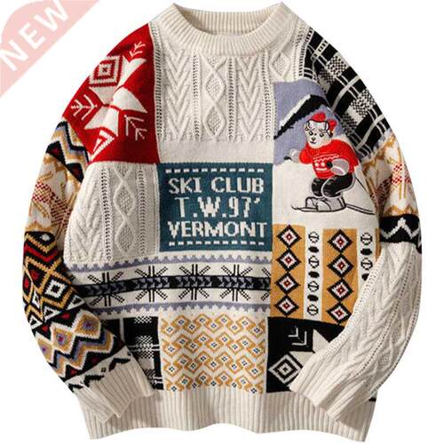 Ugly Men Sweater Fashion Spring Sreetwear Casual Gengar Clot