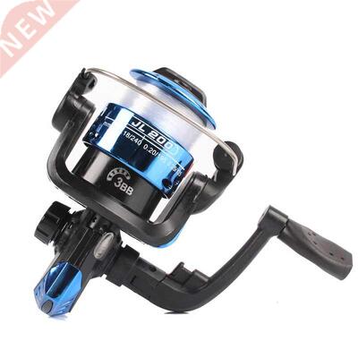 Folding Saltwater Ultralight Spinning Reel 3BB 5.2:1 0.18/24