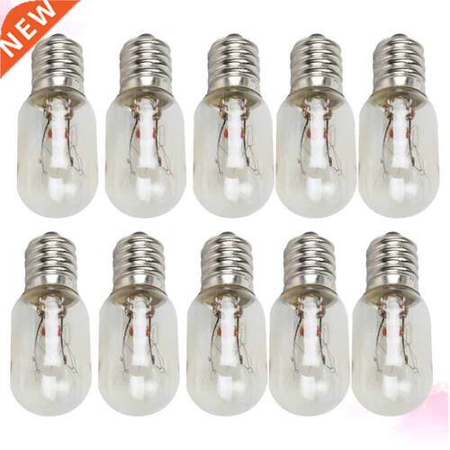 10pcs T20 E12 Edison Bulb 120V 15W Refrigerator Fridge