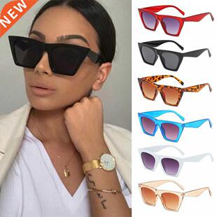 Fashion Square Sunglasses Women Designer Luxury Man Cat Eye