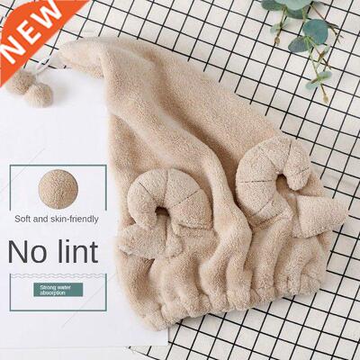 Spa Bowknot shower cap Breathability Microfiber Hair Turban